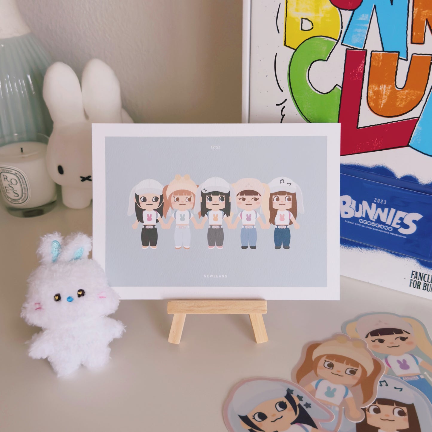 NewJeans Group: Art Print