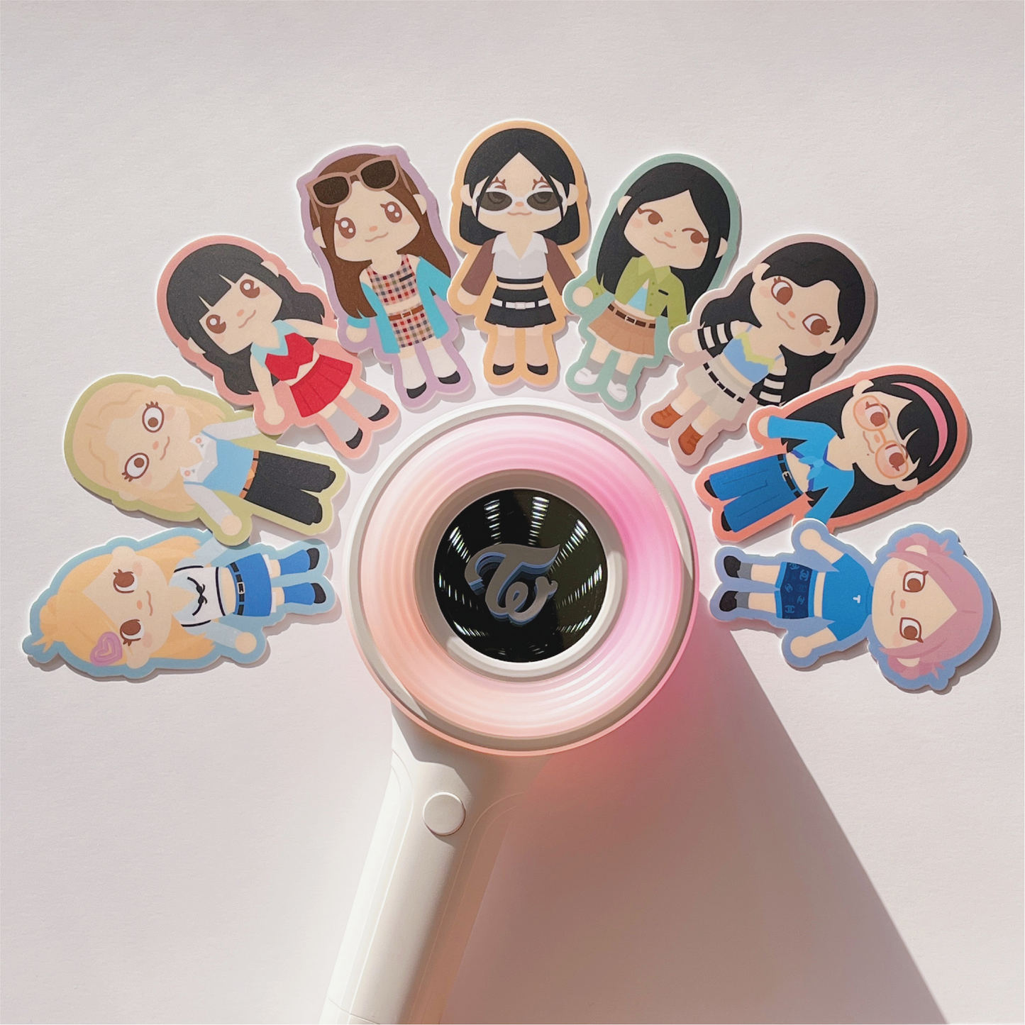 Twice: Vinyl Stickers