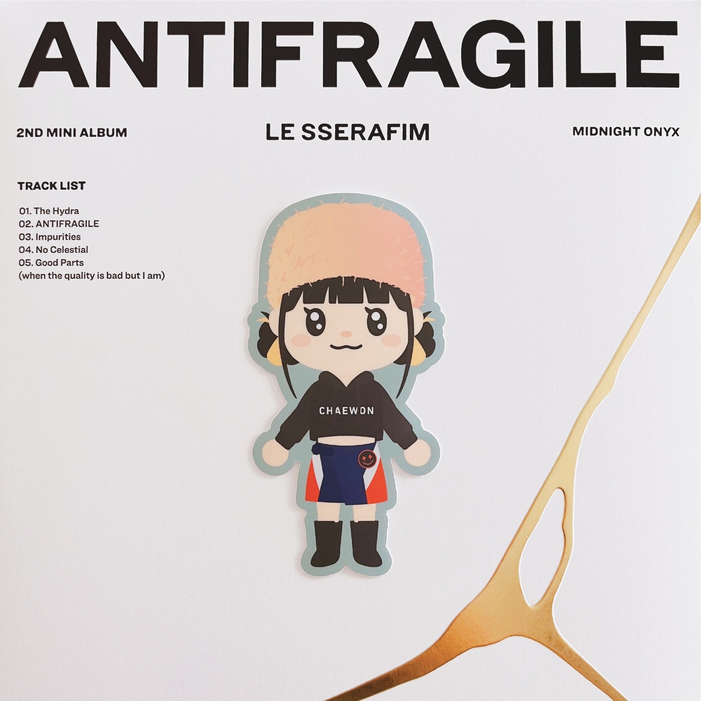 LE SSERAFIM Chaewon: Vinyl Sticker