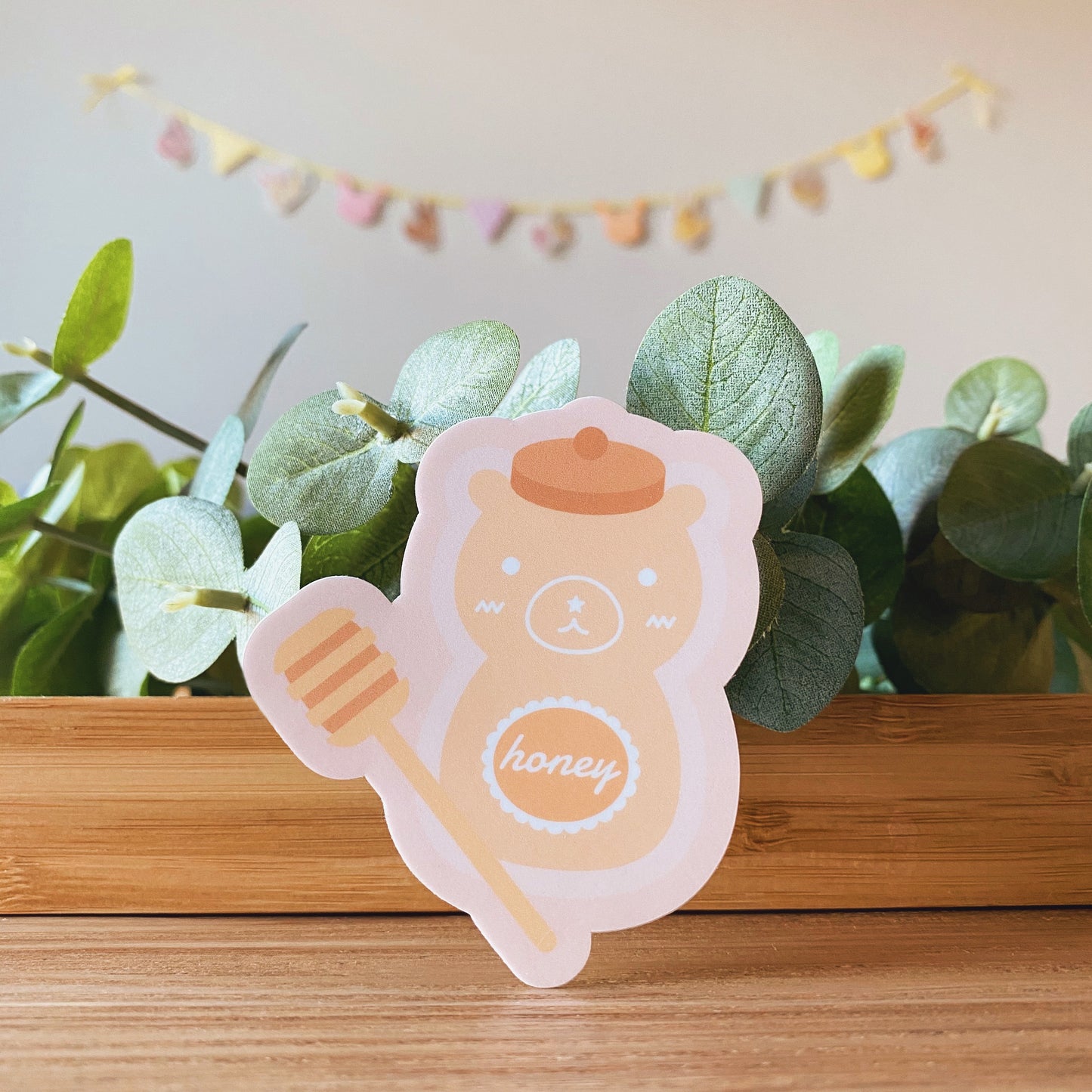 Dusk Bear Honey: Vinyl Sticker