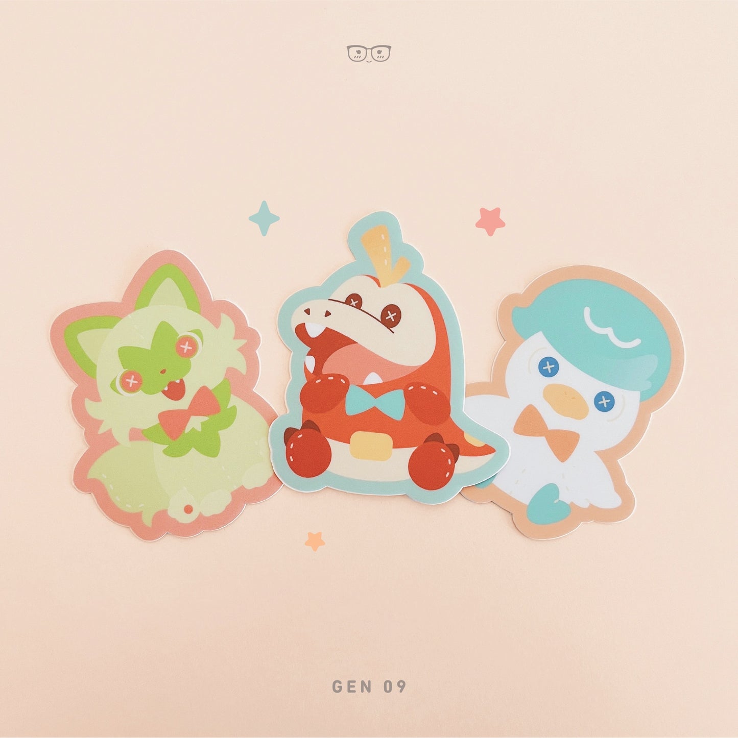 Starter Plushies Gen 09: Vinyl Stickers
