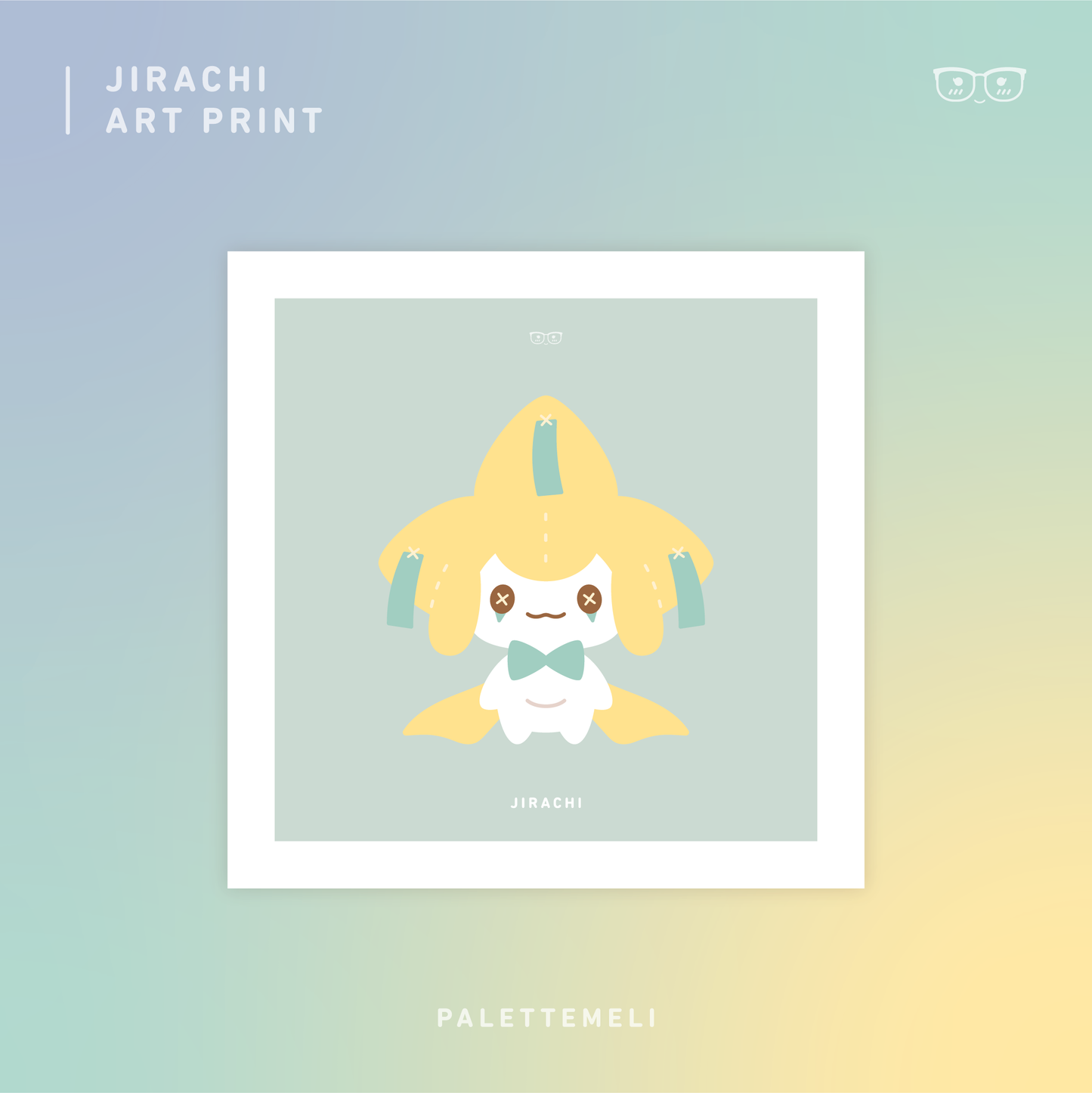 Jirachi Plushie: Art Print