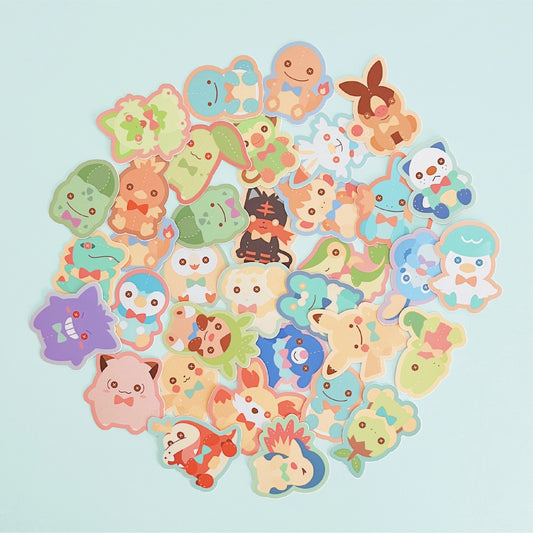 Starter Plushies Gen 02: Vinyl Stickers