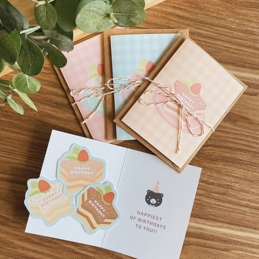 Birthday Cake: Cards