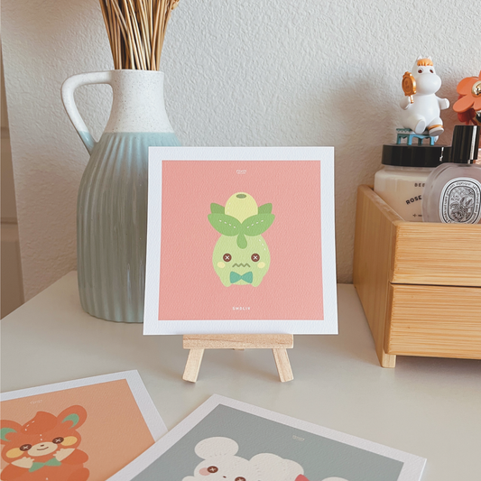 Smoliv Plushie: Art Print