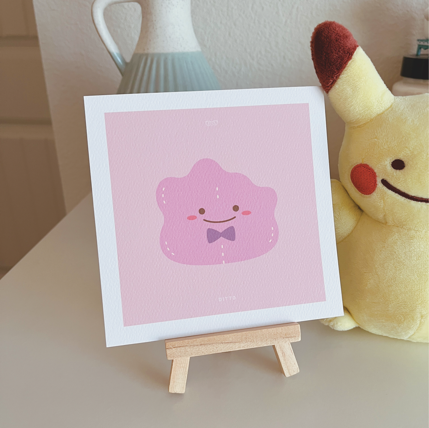 Ditto Plushie: Art Print