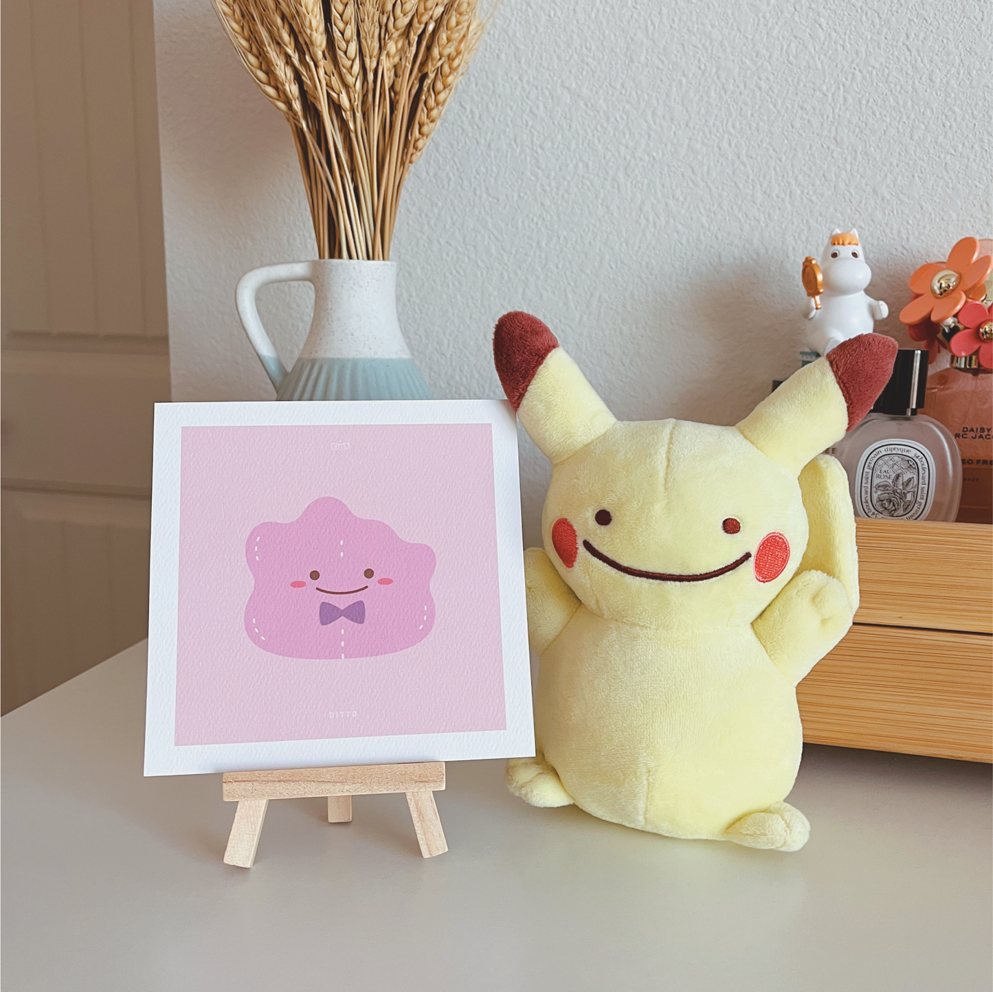 Ditto Plushie: Art Print